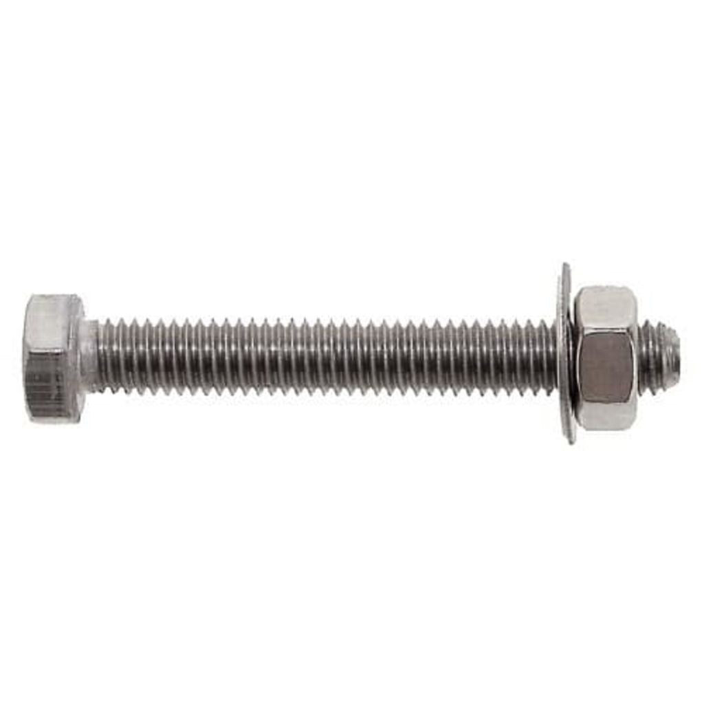 Bofix Bork-Crown Bolt Acero inoxidable M6-40 Completo (10º)