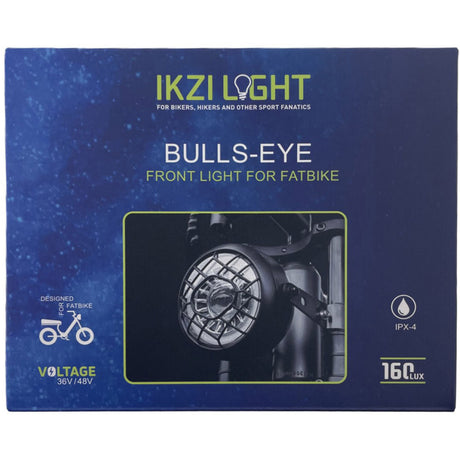 Buzaglo ikzilight Scheinwerfer Bull-Eye für Fatbike