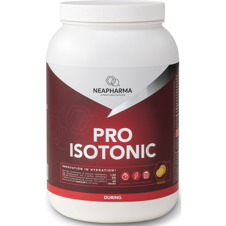 NeaPharma Neafarma Isotonische Pulver isotonische Orangen -Topf 1,5 kg