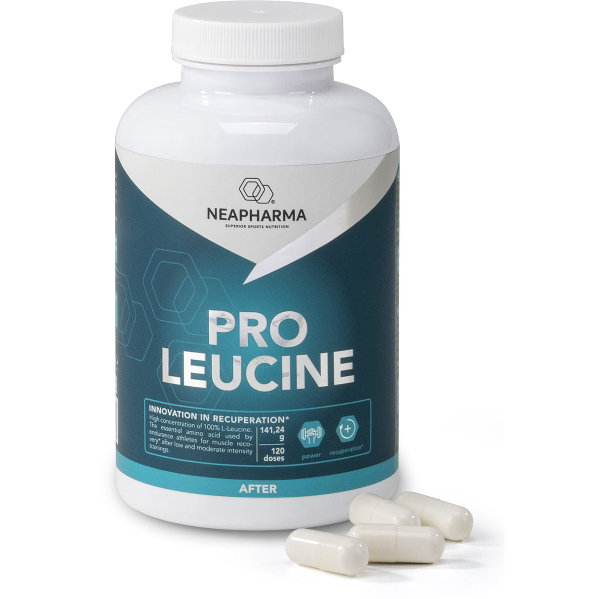 Neapharma Neapharma Capsules Leucine leucine Pot (120st)