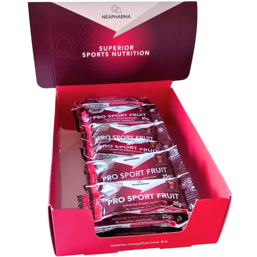Neapharma Bar Pro Sport Frucht-Cola-Display (40 Stück)