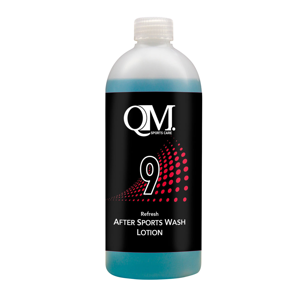 QM QM SportsCare 9 -flaska efter sporttvätt 450 ml