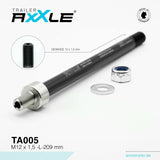 Bobike Radoxx Pflanzenachse für Anhänger M12X1.50 209 mm