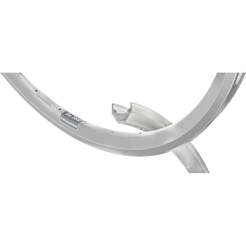 Bobike Ryde Felge Zac 2000 26 559 36g 14g CNC Alu Silber
