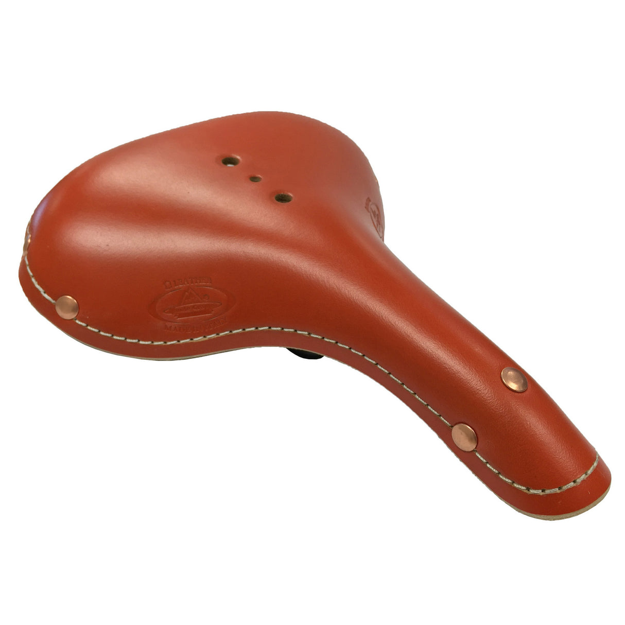 Selle Monte Grappa Saddle Old Frontiers Cuero Cognac