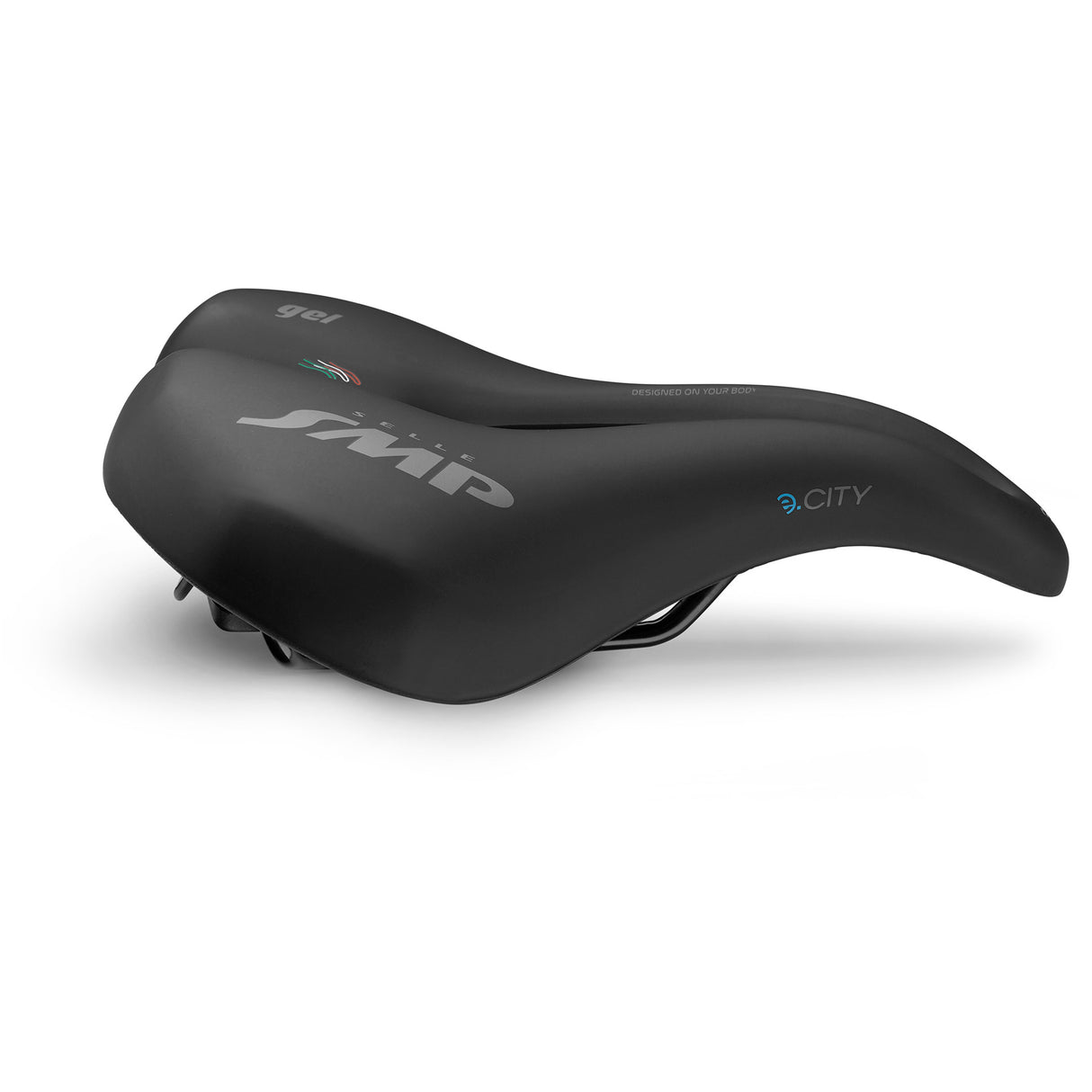 Selle SMP Saddle E-City Gel Black