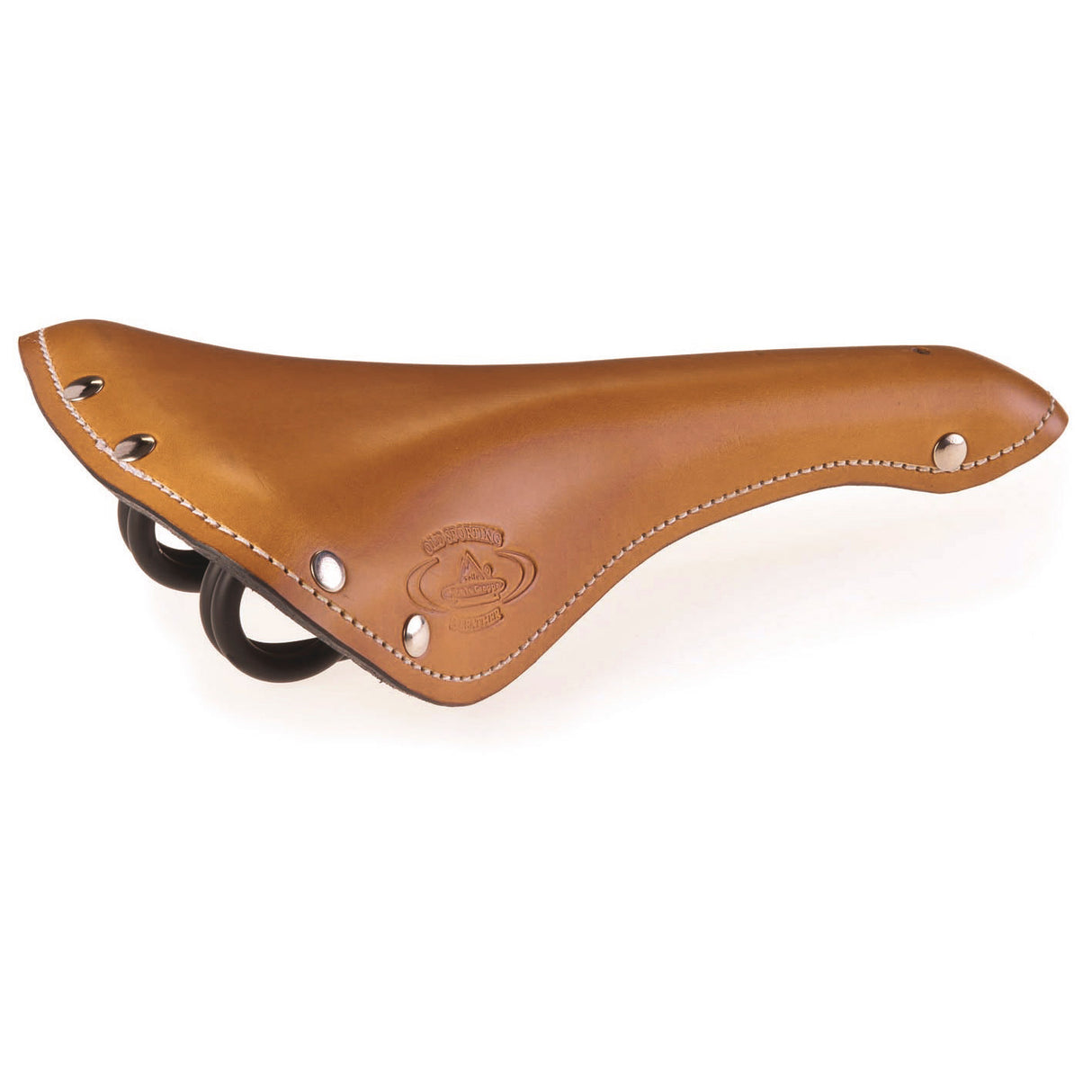 Selle Monte Grappa Monte Grappa Sattel alter Sportleder Cognac