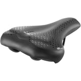 Selle Monte Grappa Monte Grappa Sattel ASOLA 6200 Gel Steel Rail Schwarz