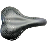 Selle Monte Grappa Saddle Asola 6200 gel más elastomeer riel negro