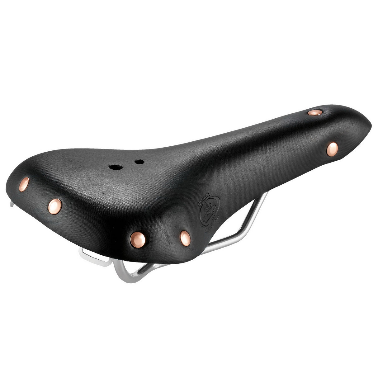 Monte Grappa Sattel Sport Leder schwarz