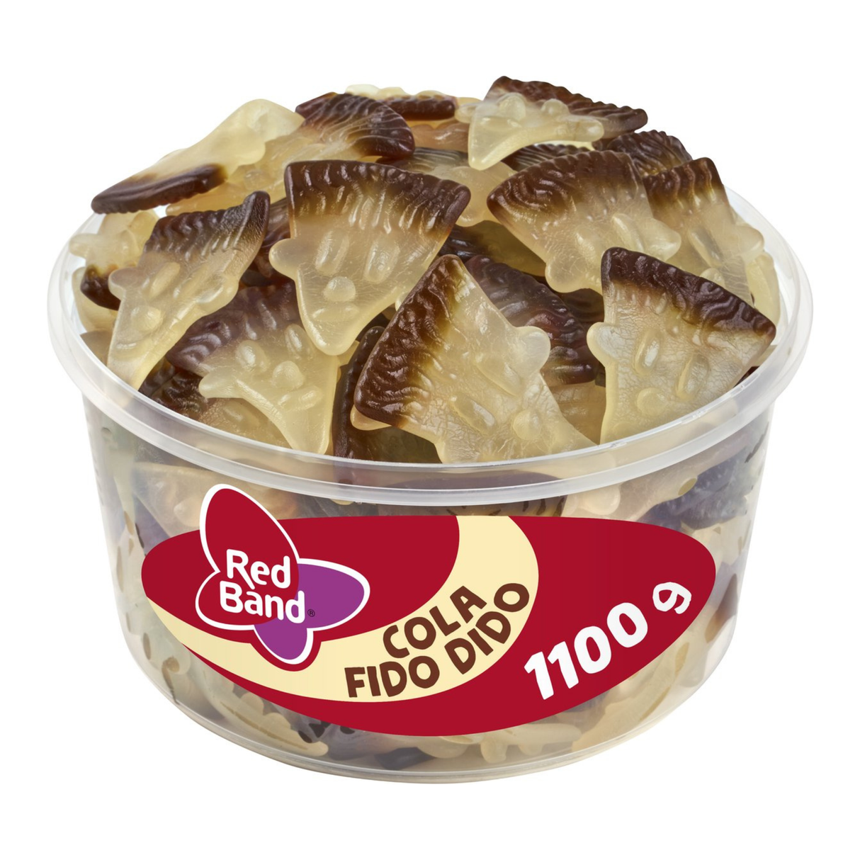 Rotes Band Cola Fido Dido (100 Stück)