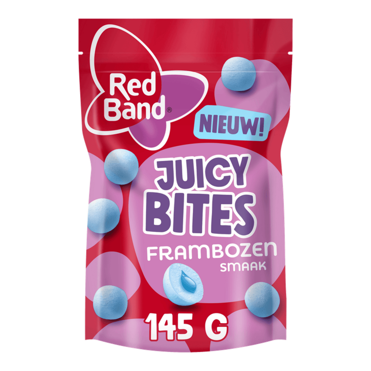 Red Band Juicy Bites Himbeergeschmack (8x 145gr)