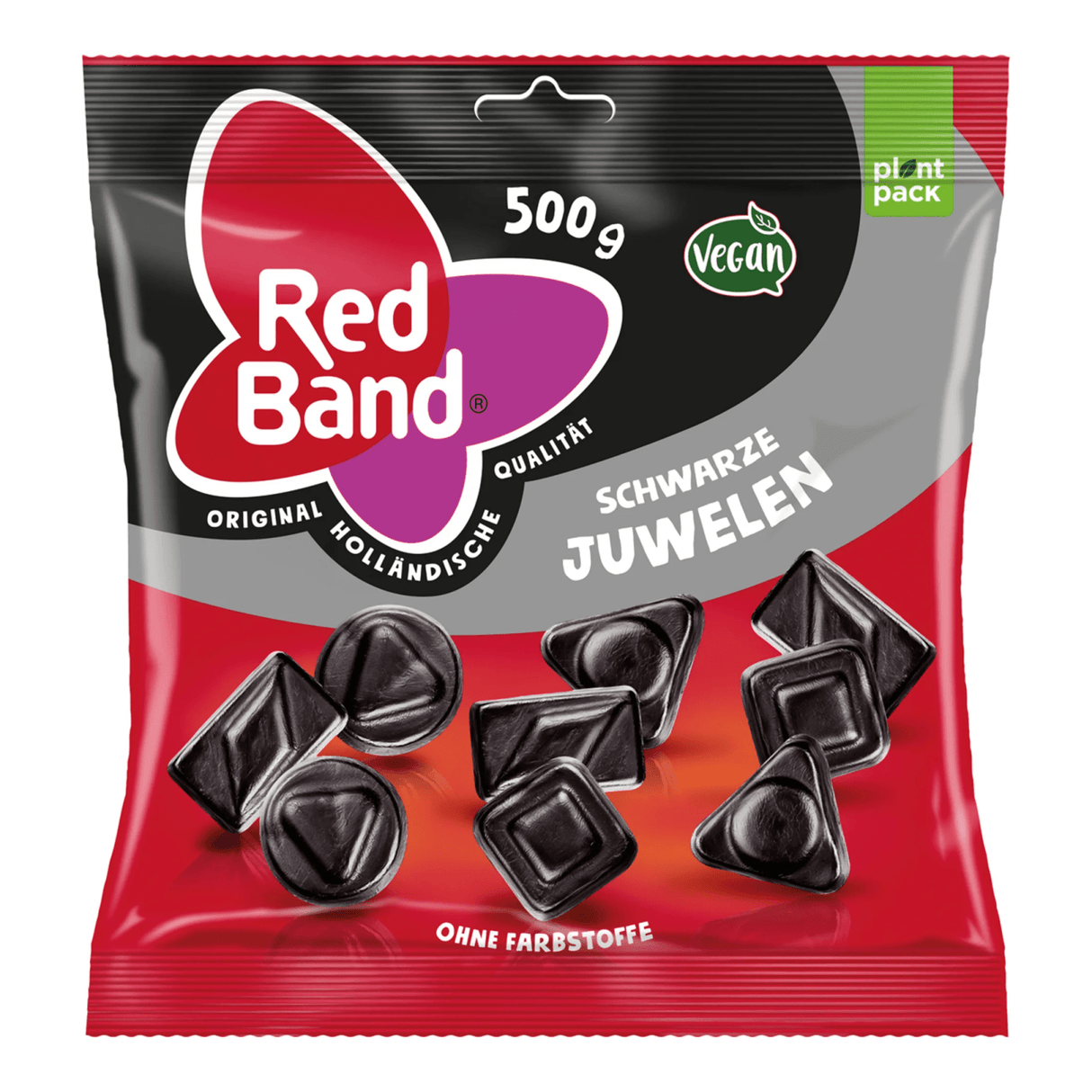 Rotes Band, schwarze Juwelen (12x 500gr)