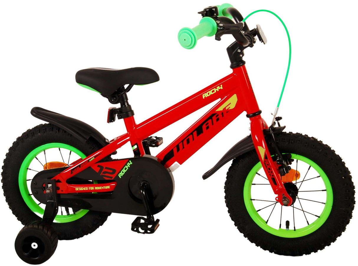 Volare Rocky Children's Bicycle - Boys - 12 pouces - rouge