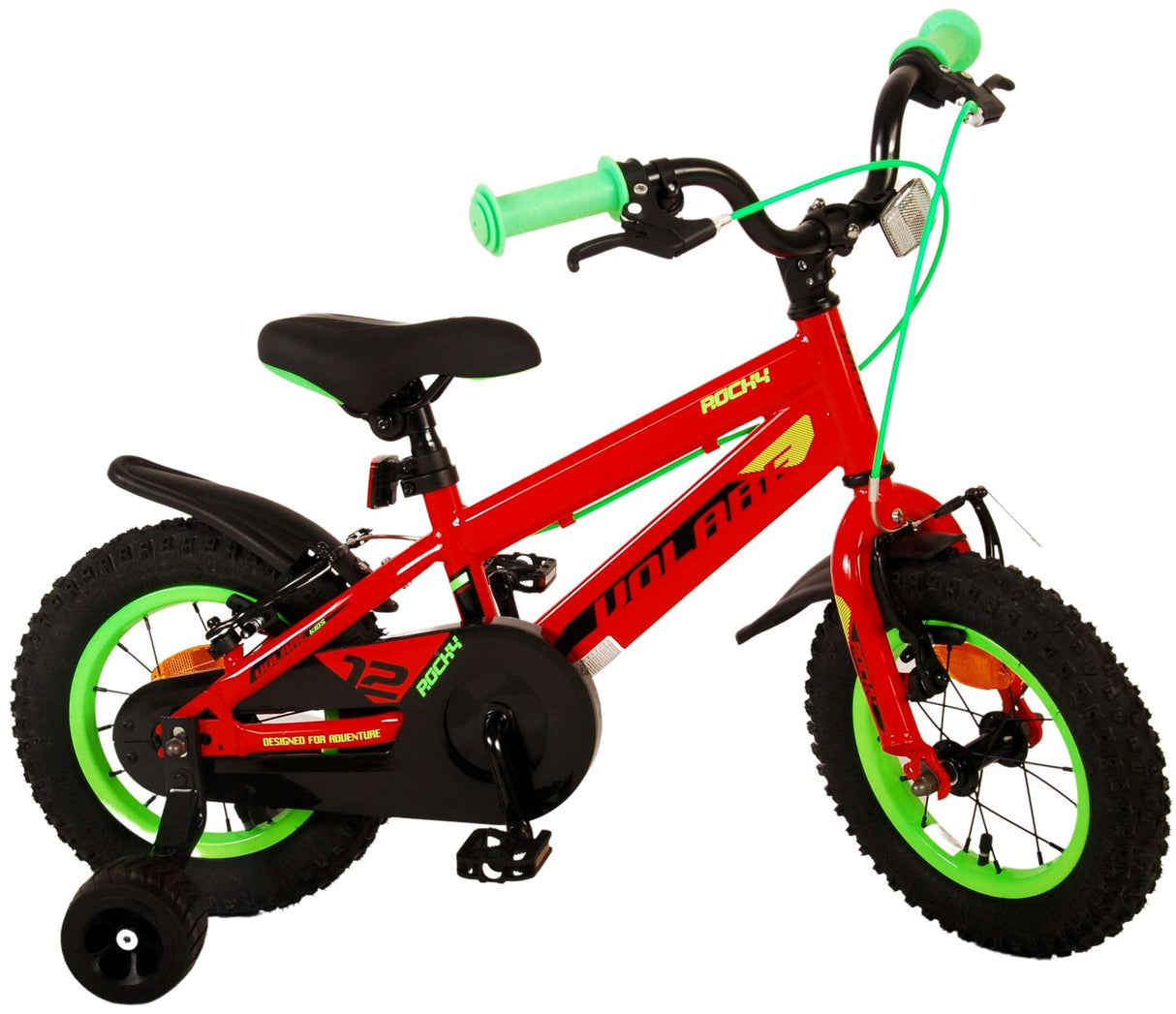 Volare Rocky Children's Bike Boys 12 Zoll rote zwei Handbremsen