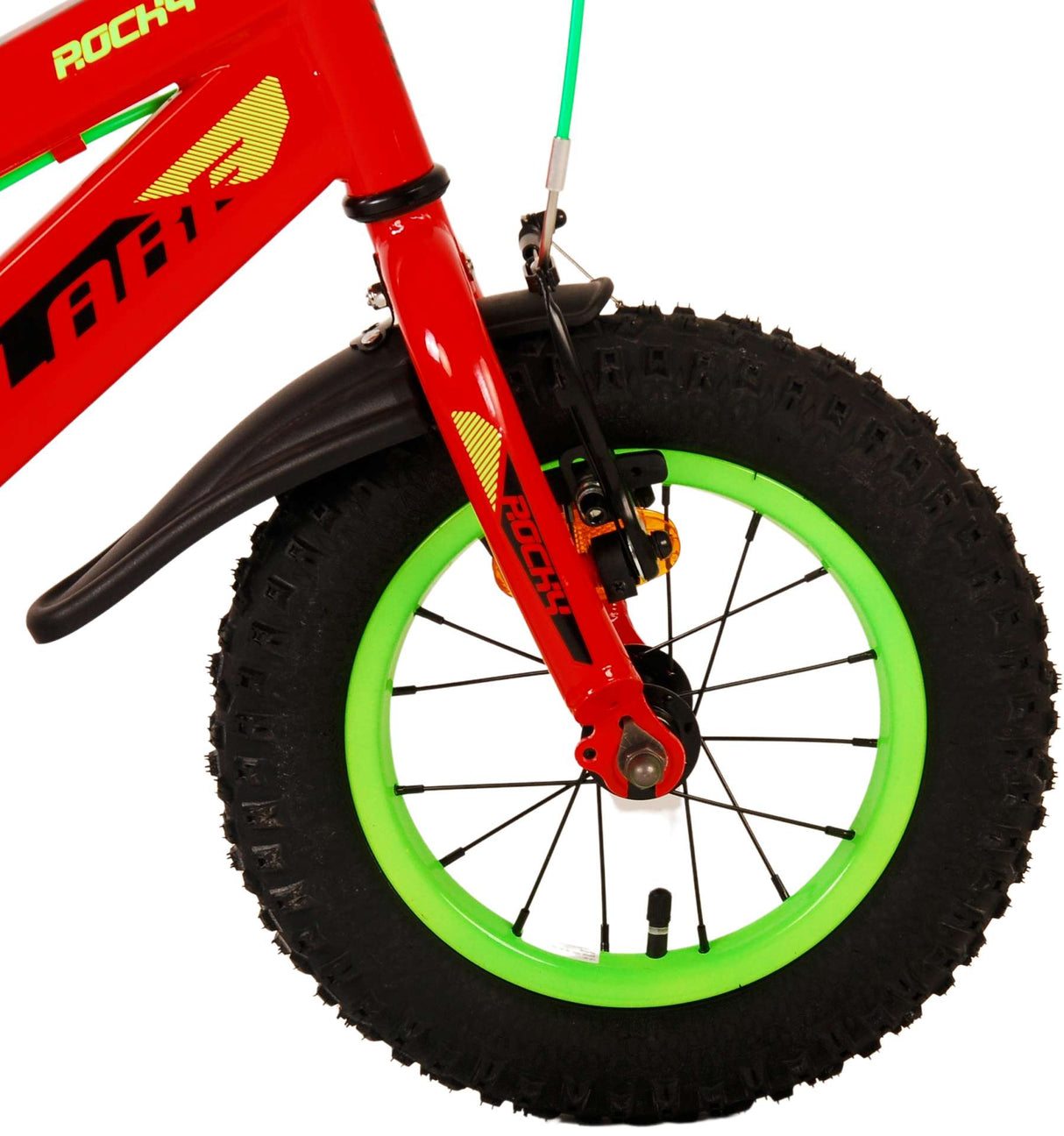 Volare Rocky Children's Bike Boys 12 Zoll rote zwei Handbremsen