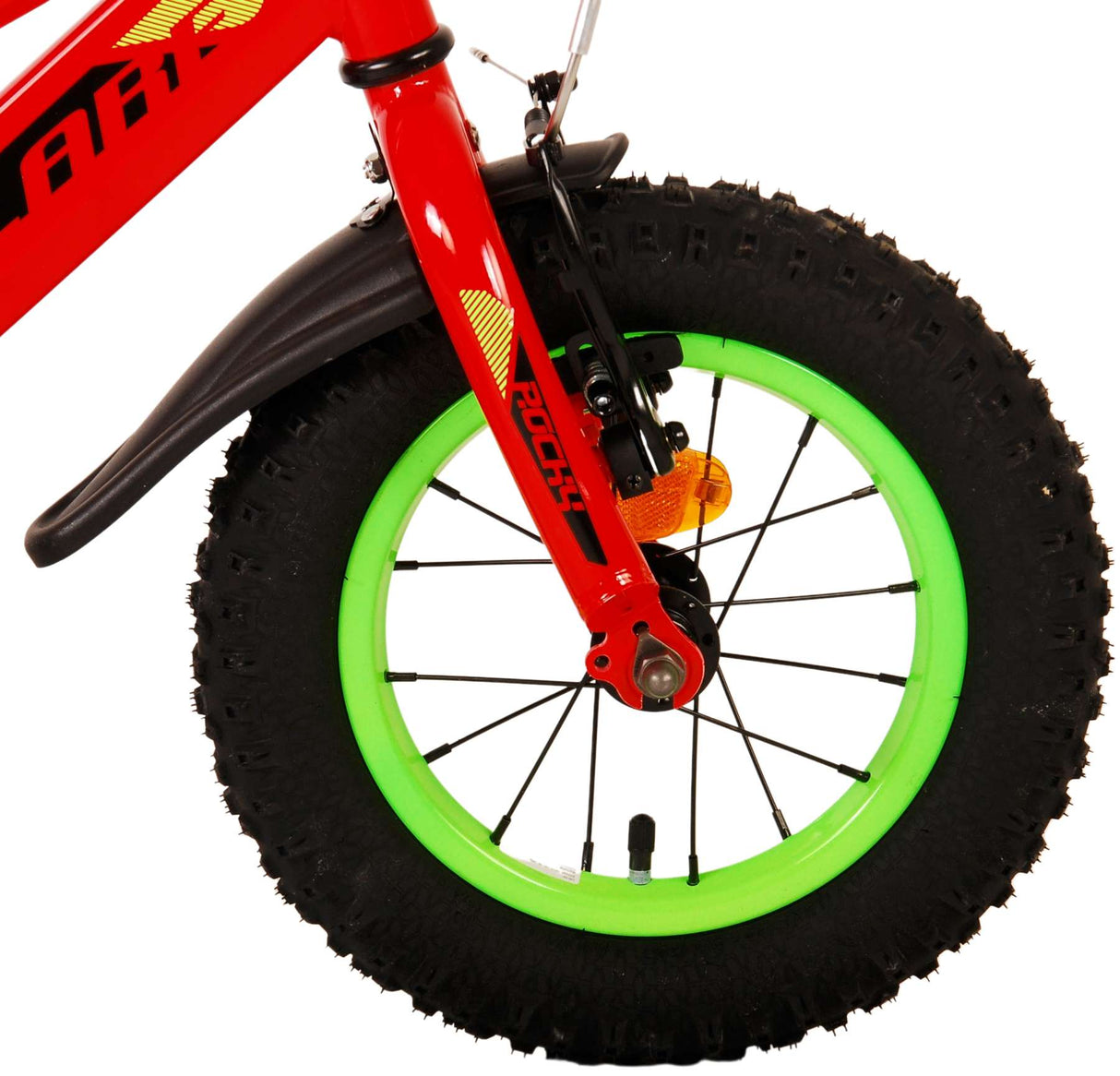 Volare Rocky Children's Bicycle - Boys - 12 pouces - rouge