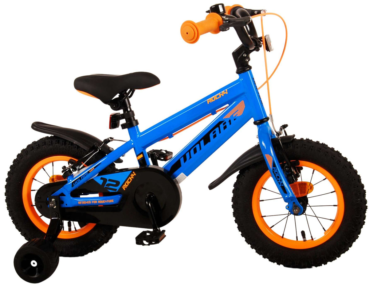 Volore Rocky Kanner Bike Jongen 12 Zoll blo Blo zwee Handbremsen