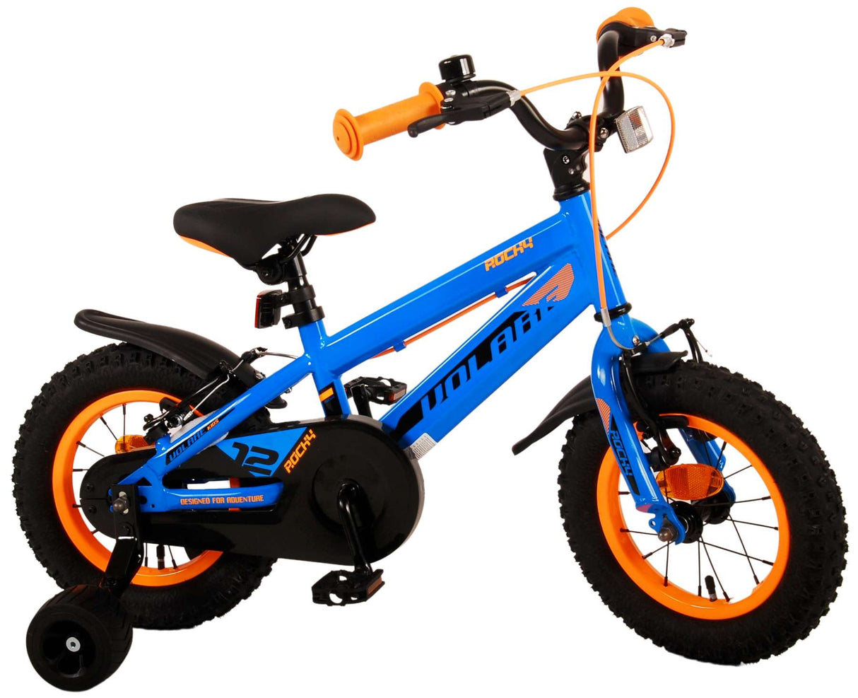 Volare Rocky Children's Bike Boys 12 Zoll blau zwei Handbremsen
