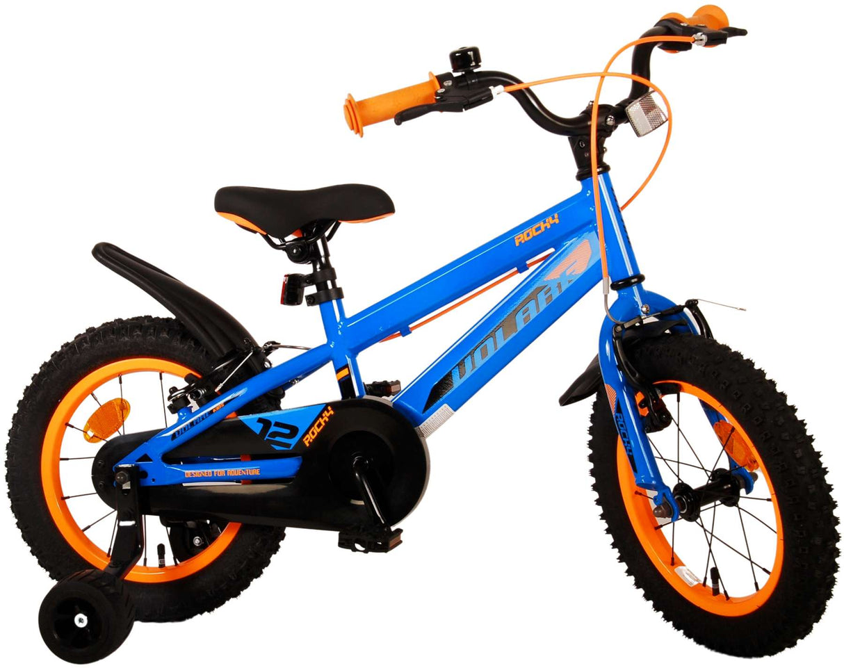 Volare Rocky Children's Bike Boys 14 Zoll blau zwei Handbremsen