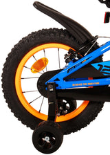 Volare rocky kinderfiets - jongens - 14 inch - blauw - twee handremmen