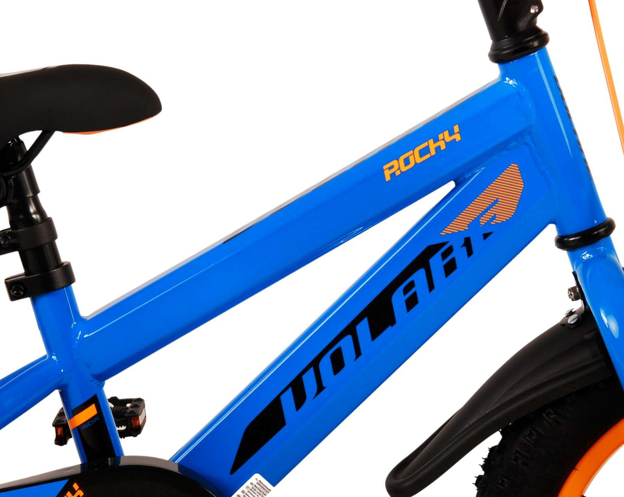 Volare Rocky Children's Bicycle - Jungen - 14 Zoll - Blau