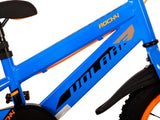 Volare rocky kinderfiets - jongens - 14 inch - blauw - twee handremmen