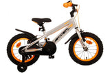 Volare Rocky Children's Bike Boys 14 cali szara dwa hamulce ręczne