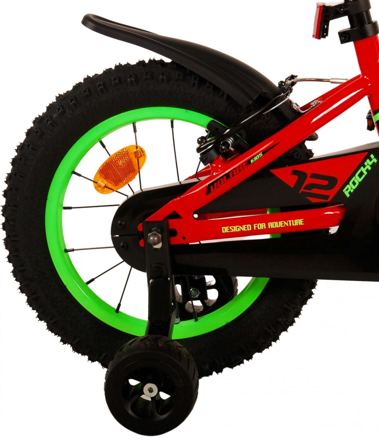 Volare Rocky Children's Bike Boys 14 Zoll rote zwei Handbremsen