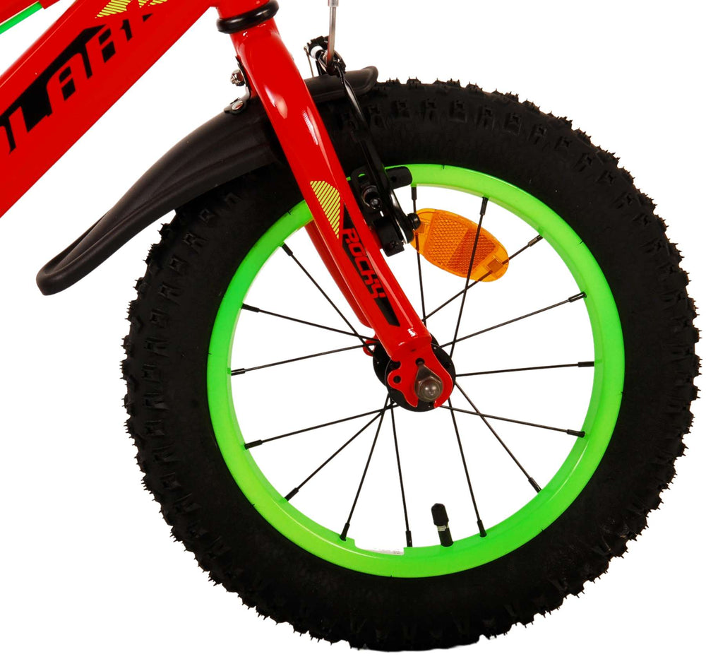 Volare Rocky Children's Bike Boys 14 Zoll rote zwei Handbremsen