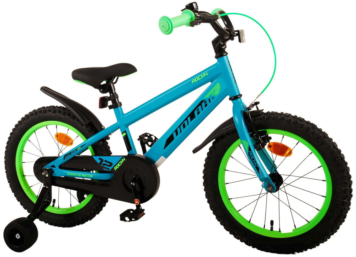 Volare Rocky Children's Bike Boys 16 pouces vert