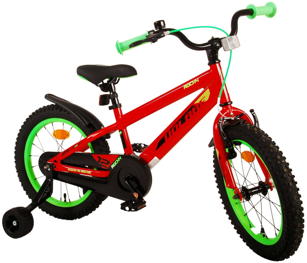 Volare Rocky Children's Bike Boys 16 Zoll rot