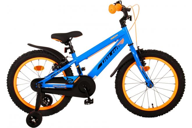 Volare Rocky Children's Bike Boys 18 pulgadas azules de dos manos