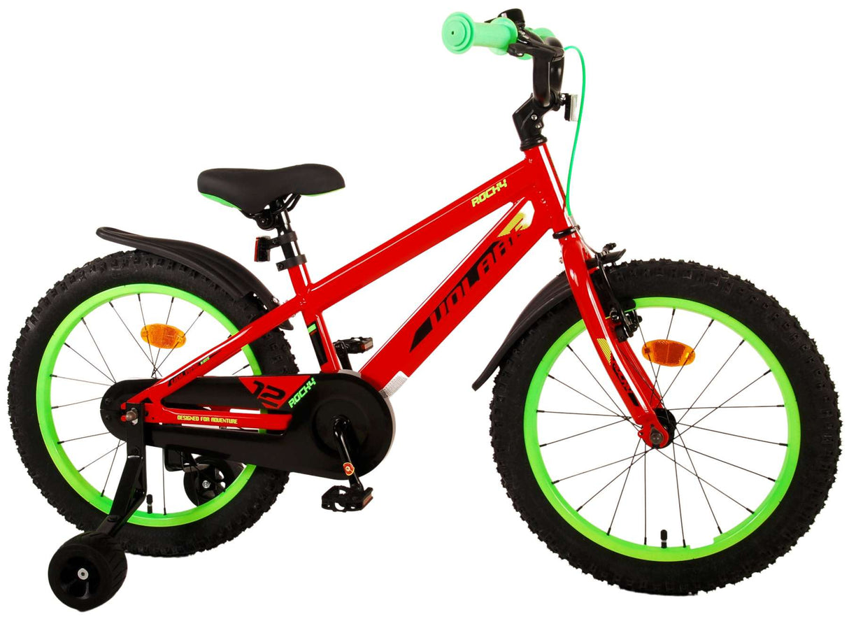 Volare Rocky Children's Bike Boys 18 Inch Red