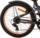 Volare Rocky Children's Bicycle - 20 Zoll - Grauorange - 6 Geschwindigkeit - Prime Collection