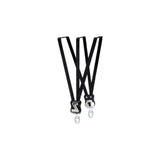 Snelbinder Trio Simson extra kurz mit 3 Bindemitteln - Schwarz