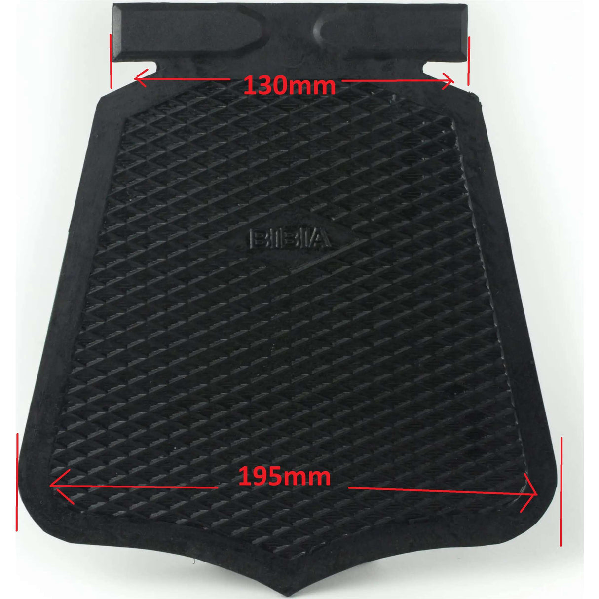 Splatlap Classic Ombuig 21 x 19 cm schwarz