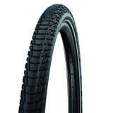 Schwalbe Marathon Plus Tour – kabelgebunden – Addix Green – Smartguard – 700 x 35 C – Schwarz + Reflex