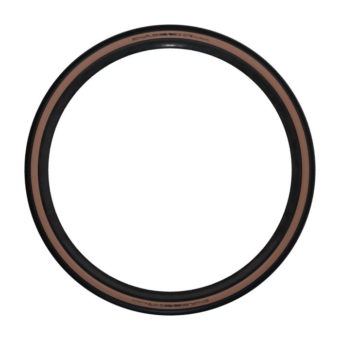 Klappband Schwalbe G-One Allround RaceGuard 28 x 1,35 35-622 mm-Bronze Seitenwand