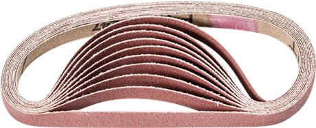 Pferd Schleifband 10x330mm braun a120
