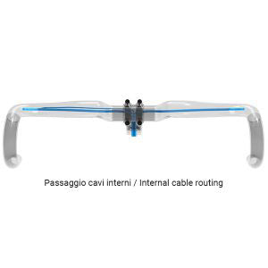 Deda Lenkung Biegung Gera Kies 480 mm POB 31,7 mm Kohlenstoff