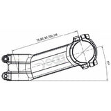 Deda A-Head Nok Zero 90mm Bob Alu 73-17gr. 31,7 mm OEM