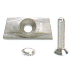 Hebie Standplatte m Bolzen 10mm Zweibein 699