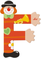 Sevi Buchstabe Clown f: 10 cm (81742)