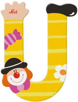 Sevi Buchstabe Clown u: 10 cm (81757)