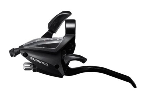 Shimano Schalthebel (links) mit Bremshebel 3 Gang ST-EF500-4 – 4 Finger – Schwarz
