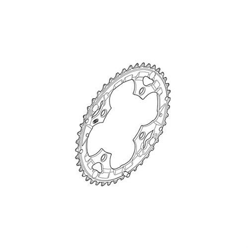 Shimano Klinge 44t 9v Deore schwarz y1gx060