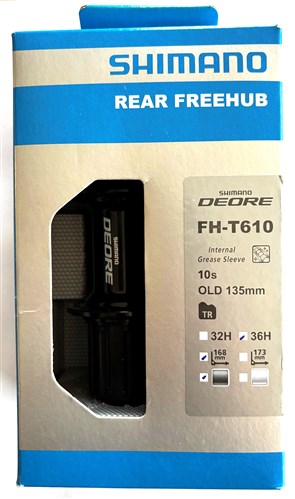 Shimano A-Hub 8 9 10 V Kassetten-Ausfallende FH-T610 Deoer