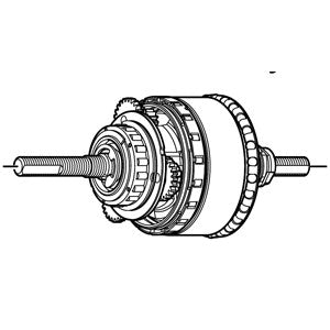 Shimano Nexus 8 Interieur SG-C6001 8R30 8R31 C6000 8R