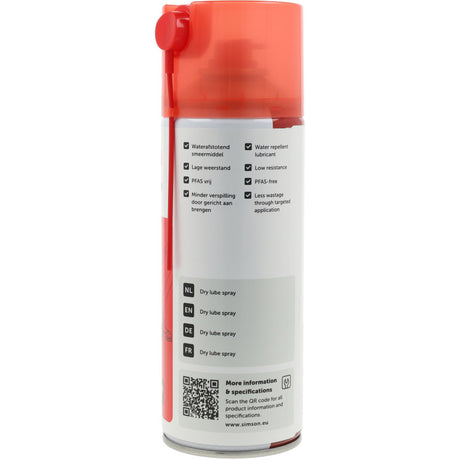 Cyclon simson smeermiddel dry lube spray 400ml